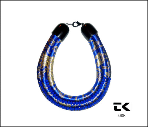 Collier BLUE SNAKE / 150 €